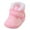 Pink, variant on Baby Boots Comfortable Soft Sole Toddler Shoes Warm Baby Toddler Shoes Boots Leisure Grey Boots Size 6-12 Months