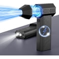 thumbnail image 1 of Soplador de Aire Eléctrico Recargable KOJIHOMU 130,000 RPM, Limpiador de Polvo Potente con Motor Sin Escobillas, 4 Velocidades Ajustables, Luz LED y Batería de 5000mAh para Teclado, PC y Coche, 1 of 8