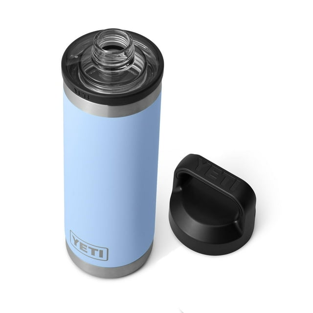 Botella de agua YETI Rambler 530 ml con aislamiento al vacío Big Sky Blue