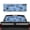 Blue Palm Tree, variant on chaqlin Pink Strawberry Truck Back Window Decals Perforated Personalized Graphic Rear Window Sticker Easy Install for Cars Trucks SUV