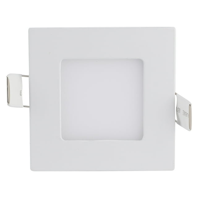 Luz de techo cuadrada, luz de techo de 12 V 3 W, lámpara de techo para interior de caravana, luz de techo de aspecto llamativo
