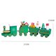 thumbnail image 5 of Worallymy pequeños adornos de tren de Navidad fiesta de Navidad de madera decoración de jardín de infantes tren de Navidad juguetes para niños regalo Worallymy JD735806928, 5 of 7