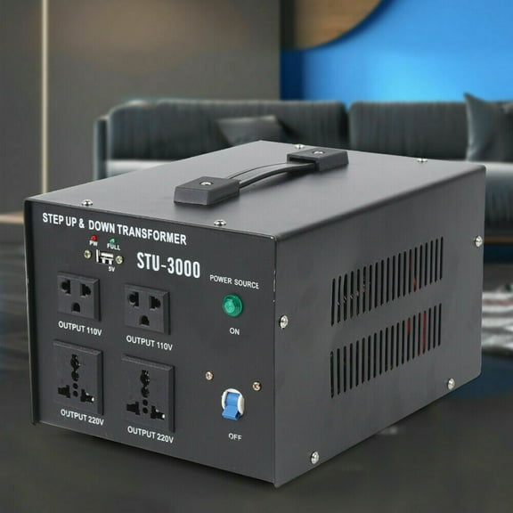 Mkyiongou 3000W Heavy-duty Voltage Converter Transformer 110V⇋220V Step-Up/Down Convert