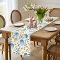 thumbnail image 4 of Easter Egg Table Runner 72 Inches Long for Kitchen Dining, Watercolor Flowers Spring Botanical Leaf Dresser Scarf Farmhouse, Dining Table Decorations for Wedding/Parties, 14 x 72 In, 4 of 8