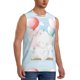 thumbnail image 2 of Fotbe Cute Elephant Men's Camiseta sin Mangas Estampada para Hombres, Playera Casual para Gimnasio, Entrenamiento, Playa-XX-Large, 2 of 7