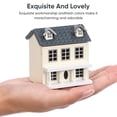 thumbnail image 3 of Milisten Miniature House Model Tiny Wooden House Decorative Model House Adorable Mini House, 3 of 6