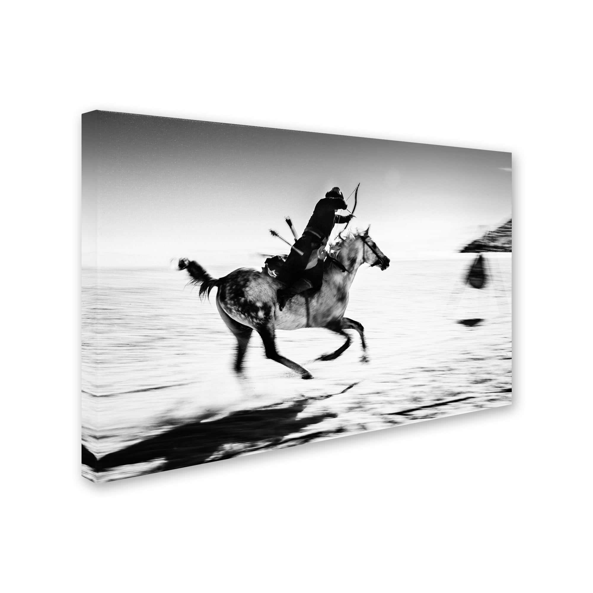 Trademark Fine Art 'Horseman' Canvas Art by Murat Yilmaz