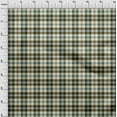 thumbnail image 4 of oneOone Cotton Poplin Dark Green Fabric Check Dress Material Fabric Print Fabric By The Yard 42 Inch Wide, 4 of 4