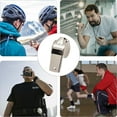 thumbnail image 5 of 12Pcs Alloy Sports Whistle PE Class Training Loud Crisp Sound Emergency Whistle Referee Sports Race Outdoor Activities with Lanyard, 5 of 9