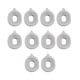 thumbnail image 2 of Guías de válvula de 20 piezas, repuesto de instrumentos de latón, sellos de resistencia al resorte, accesorios de bombardino, kits de reparación de pi Hugo Guía de válvula, 2 of 10