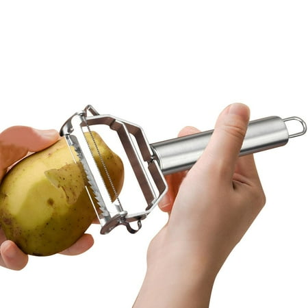 

Tohuu Vegetable Peeler Y-shaped Potato Peeler Slicer With Comfortable Handle Multi-purpose Kitchen Gadgets for Peeling Fruits and Vegetables trusted