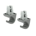 thumbnail image 1 of 2pcs Gray Car Plastic Sun Visor Hook Clip Bracket Retainer 74348-33040 for Toyota Highlander, 1 of 1