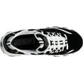 thumbnail image 2 of Skechers Sport Women's D'Lites Lace-Up Sneaker, Black/White, 11 M US, 2 of 5