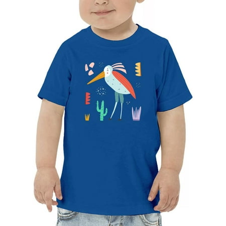 

Funny Kids Heron Drawing T-Shirt Toddler -Image by Shutterstock 3 Toddler