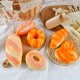 thumbnail image 1 of Adornos de modelo de comida de PU con simulación de pan francés, pastel, donut, baguette, accesorios de fotografía para hornear pan suave, 1 of 4