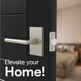 thumbnail image 2 of Mega Handles | Glamor Privacy Door Lever | Satin Nickel, 2 of 4