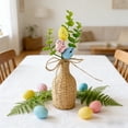 thumbnail image 4 of Easter Decoration Set Spring Home Decor, Bunny Decor for Home, Indoor, Tiered Tray, Spring Rabbit Stuffed Centerpiece Table, Easter Basket Stuffers Essentials for Women, Gnome Surprise, 4 of 6