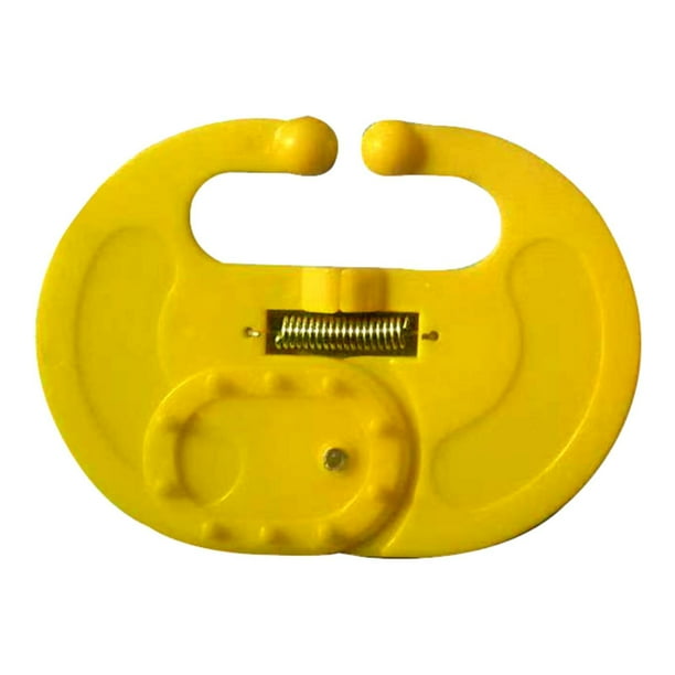 Anillo nasal para destete de ganado Herramienta para destete de terneros Farmer Compac Animales de granja Vaca 11cmx15cm