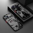 thumbnail image 4 of Jujutsu Kaisen funda translúcida de TPU esmerilada para teléfono, carcasa de Anime para Apple iPhone 15 14 13 12 mini 11 XS XR X 8 7 Pro Max Plus, 4 of 5