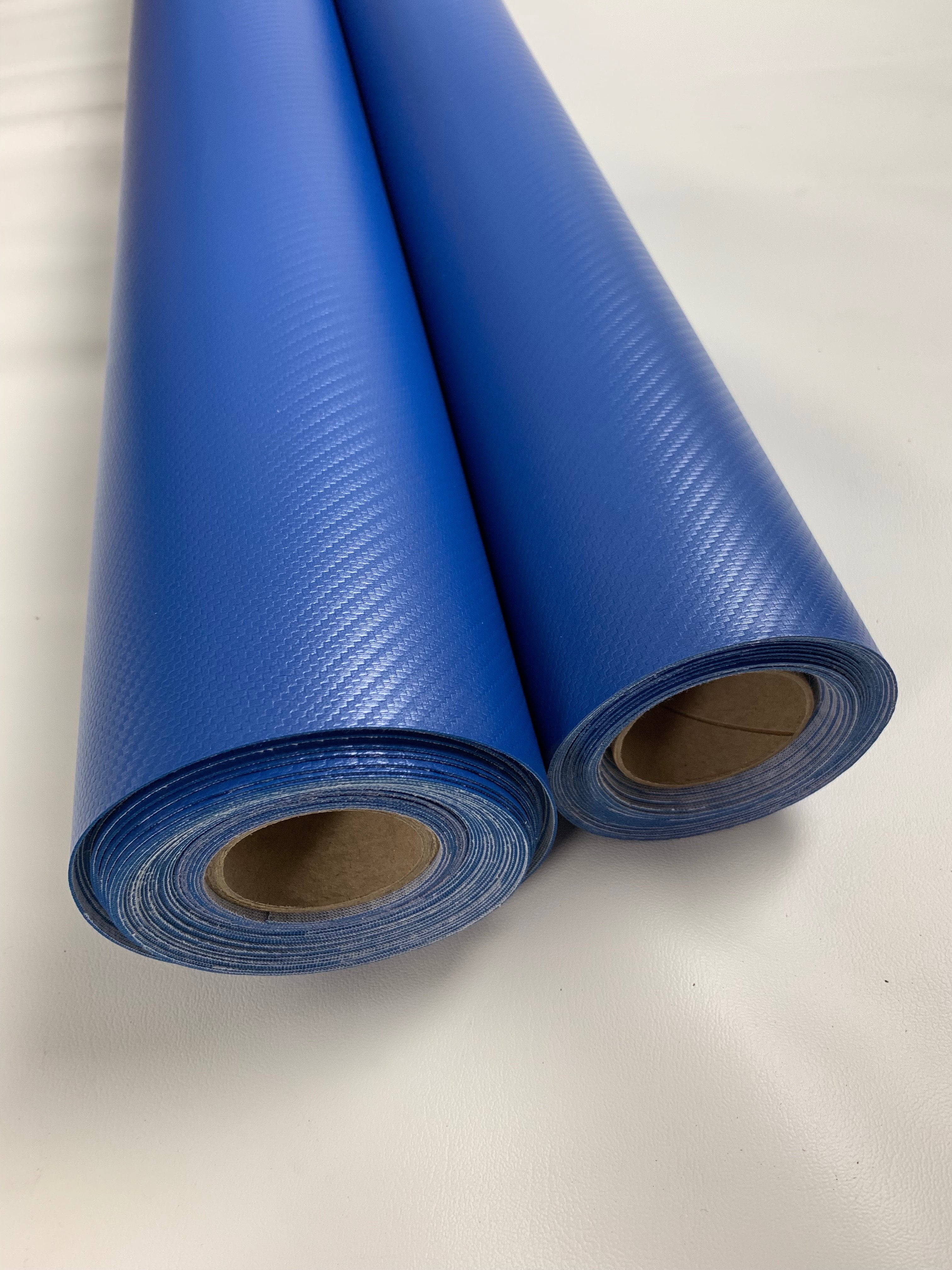 Marine Vinyl Upholstery Colors (Carbon Fiber Blue 9"x12") - Walmart.com