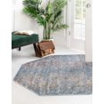 thumbnail image 3 of Rugs.com Newport Collection Rug – 7' Octagon Multi Medium Rug Perfect For Living Rooms, Kitchens, Entryways, 3 of 9