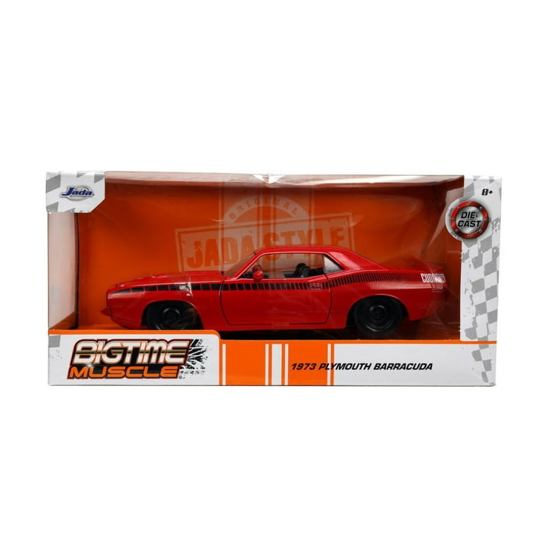 Bigtime Muscle 1973 Plymouth Barracuda 1:24 Vehicle Bigtime Muscle 1973 Plymouth Barracuda 1:24 Vehicle