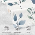 thumbnail image 5 of Ryvnso Leaf Pattern Cotton Hand Towels Sets Face Towel 2 PCs Bathroom Decorative, 5 of 7