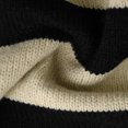 thumbnail image 7 of Royisotas Striped Sweaters for Women Pullover Black Knit Loose Winter Ladies Sweater Tops Long Sleeve, 7 of 7