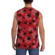 thumbnail image 4 of Balery A Web With A Spider 1 Camisetas sin mangas para hombre, absorbe la humedad y protege contra el mal olor.-X-Large, 4 of 7