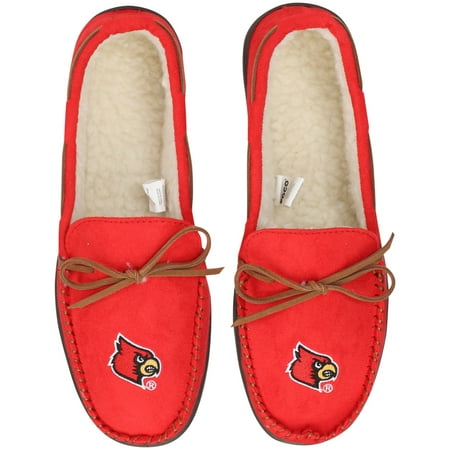 Louisville Cardinals Big Logo Moccasin Slippers