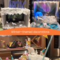 thumbnail image 4 of Eoivsh Juego de 4 figuras de animales polares realistas de animales árticos con osos polares y zorro ártico, figuras de animales de invierno de plástico para decoración de tartas, regalo de cumpleaños, 4 of 5