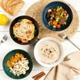 thumbnail image 3 of Dayedo Ceramic Bowl 4-person Set for Grains, Salads, Pasta, 35 oz Large Soup Bowl, 3 of 9