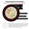thumbnail image 4 of Electric Air Pump  Rechargeable Electric Pump Quick-fill Inflator and Deflator Pump for Air Mattress Air Bed Paddling Pool Swimming Ring Camping Inflatables, 4 of 13