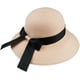 thumbnail image 1 of WomensSummerBeachSunStrawHatUVUPF50ResaVikbarbred, 1 of 5