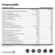 Celebrate Vitamins CelebrateONE Bariatric Once Daily Multivitamin Capsules, Iron Free, 30 count