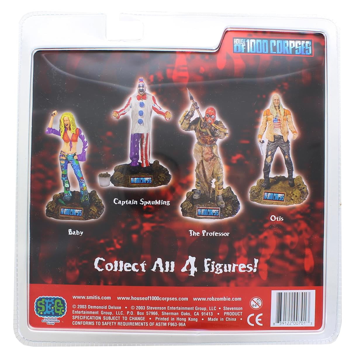 house of 1000 corpses action figures