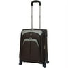 20 Expandable Rolling Carry-On with 4 Wheel Spinners, Mocha