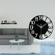 thumbnail image 2 of Escultura de pared,Escultura decorativa de pared con flores de metal estilo bohemio,Reloj de pared grande,Reloj de pared acrílico silencioso moderno,Reloj de pared grande para, 2 of 8