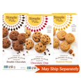 thumbnail image 1 of Almond Flour Crunchy Cookies, Chocolate Chip - Gluten Free, Vegan, Healthy Snacks, Made with Organic Coconut Oil, 5.5 Ounce (Pack of 1), 1 of 5