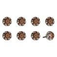 thumbnail image 1 of KNOB-IT VINTAGE HANDPAINTED CERAMIC KNOBS (8 Pack) K000001, 1 of 3