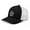 Black/ White, variant on Retro Nebraska Trucker Hat Mesh NEB Cross Trucker Cap (Black)