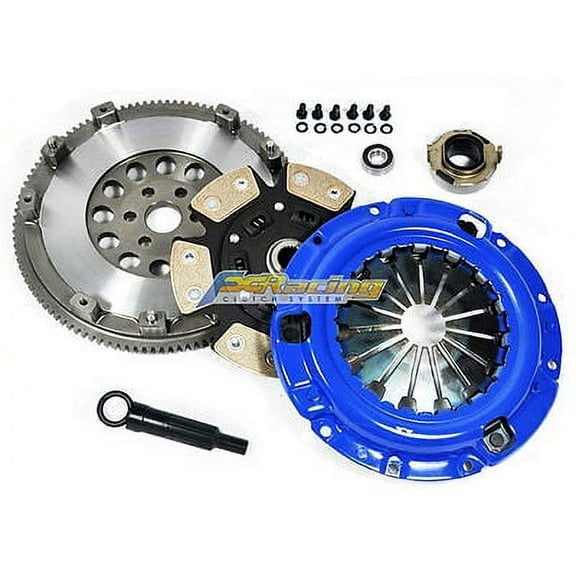 FX STAGE 3 CLUTCH KIT & CHROMOLY FLYWHEEL FITS 90-05 MAZDA MIATA 1.6L MAZDASPEED