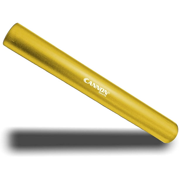 Cannon Sports Aluminum Track Gold Relay Baton for Running, Training