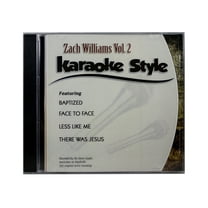 Zach Williams Volume 2 Christian Karaoke Style NEW CD G Daywind 6 Songs