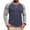 C1-Dark Blue, variant on WXLWZYWL Long Sleeve Top for Men Long Sleeve Tee Round Neck Chest Cross Stitching Regular Fit Stylish Everyday Home Casual Outdoor Walking