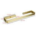 thumbnail image 2 of Hand Towel Bar Bathroom Towel Holder Kitchen Dish Cloth Hanger Wall Mount, 2 of 6