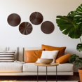thumbnail image 2 of Decoración mural Hicarer Sunburst de metal, 30 cm, para hogar y oficina, 2 of 6