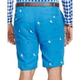 thumbnail image 2 of Polo Ralph Lauren Mens Nautical Linen Flat Front Walking Shorts (42B 42 Big), 2 of 2