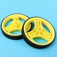 thumbnail image 3 of HAOAN Roues Stabilisatrices de Vélo pour Adultes Jaunes Réglables avec Soutien Enfant, 3 of 8