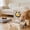 Yellow, variant on Cat Water Fountain, Pet Water Dispenser Automatic 5 Liter, Large Capacity Dog Water Bowl with Smile Face for Cats Dogs 7.09in